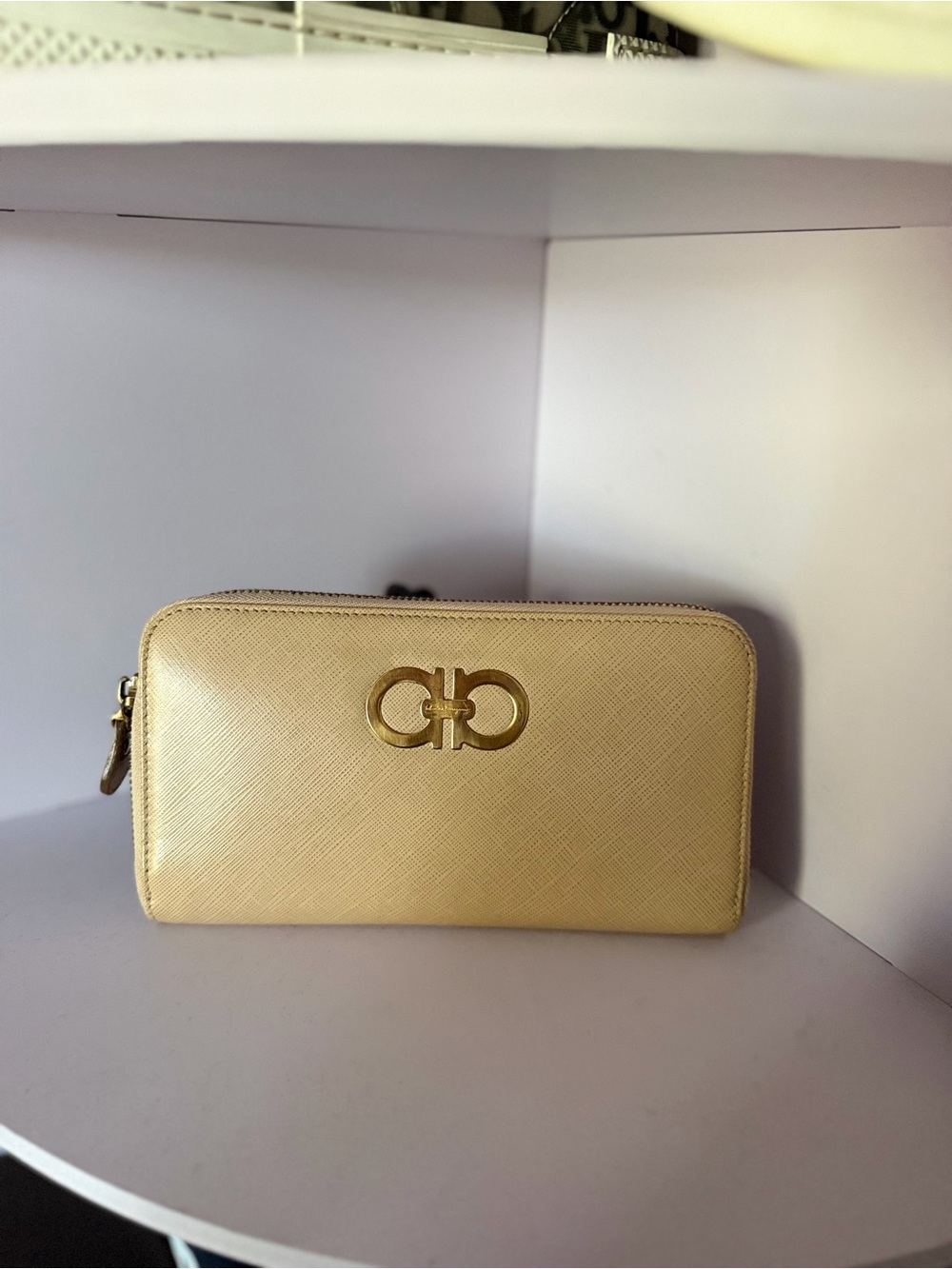 Salvatore ferragamo long wallet